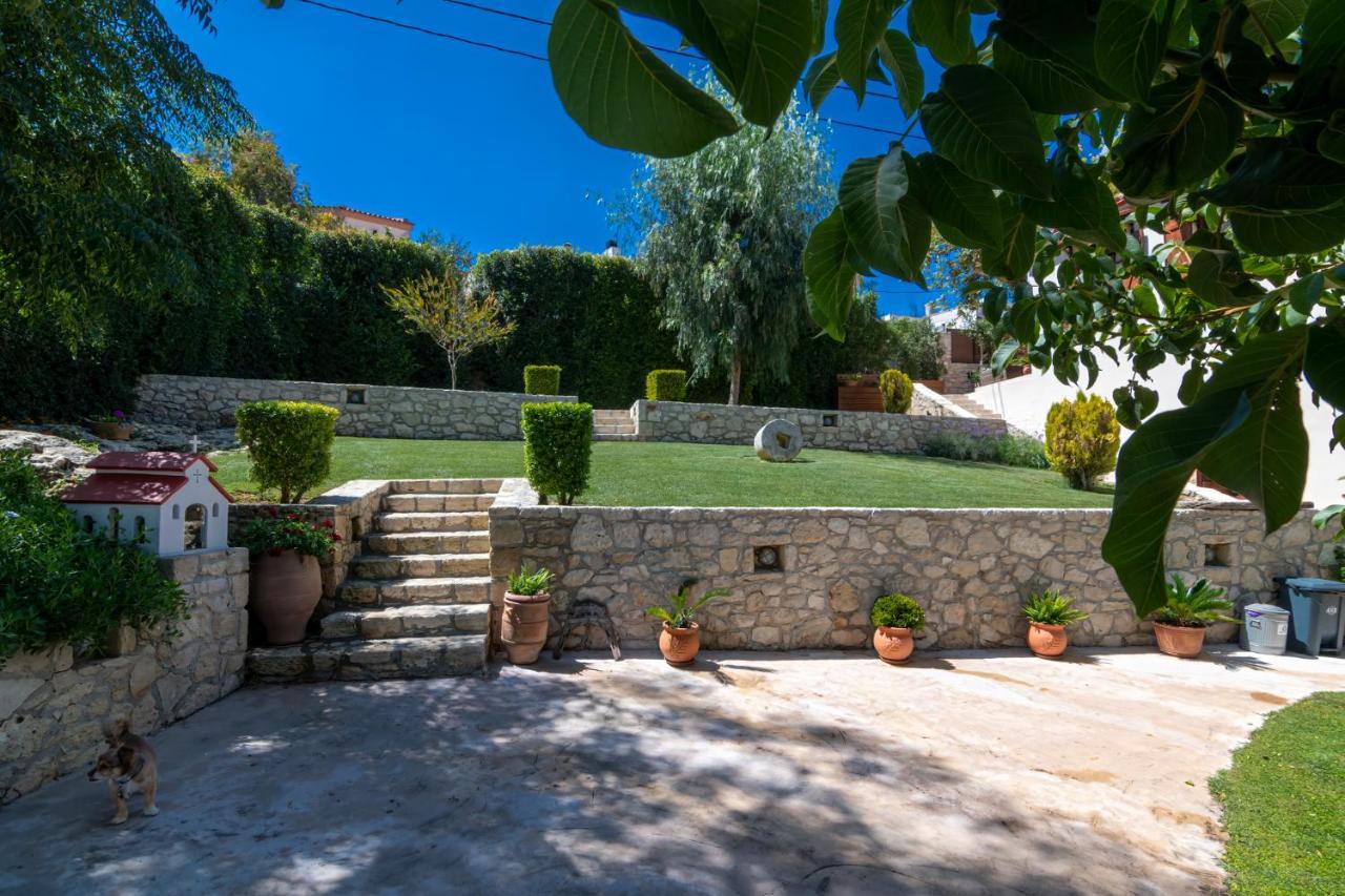 Alia Stone Villa-Ideal For Families-Heated Pool Nohia Exteriér fotografie