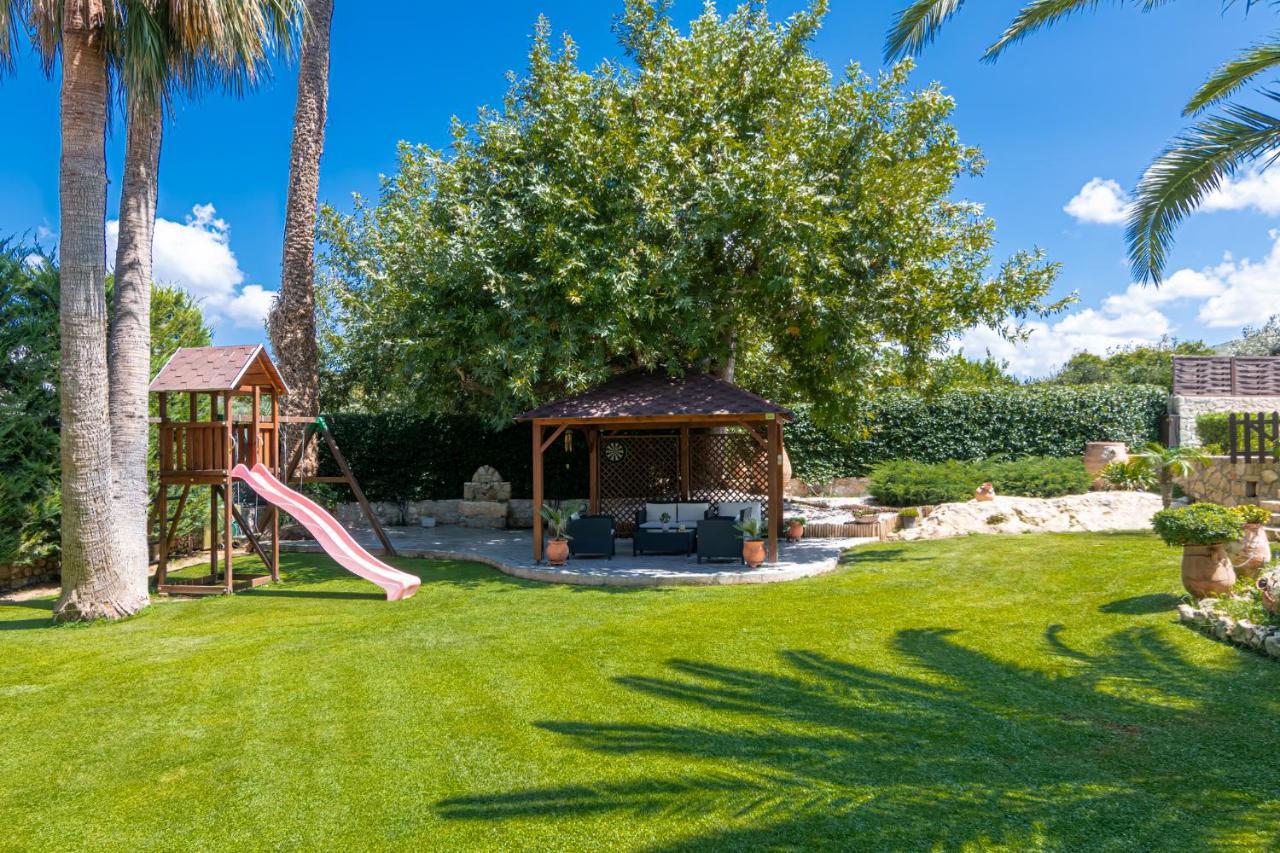 Alia Stone Villa-Ideal For Families-Heated Pool Nohia Exteriér fotografie