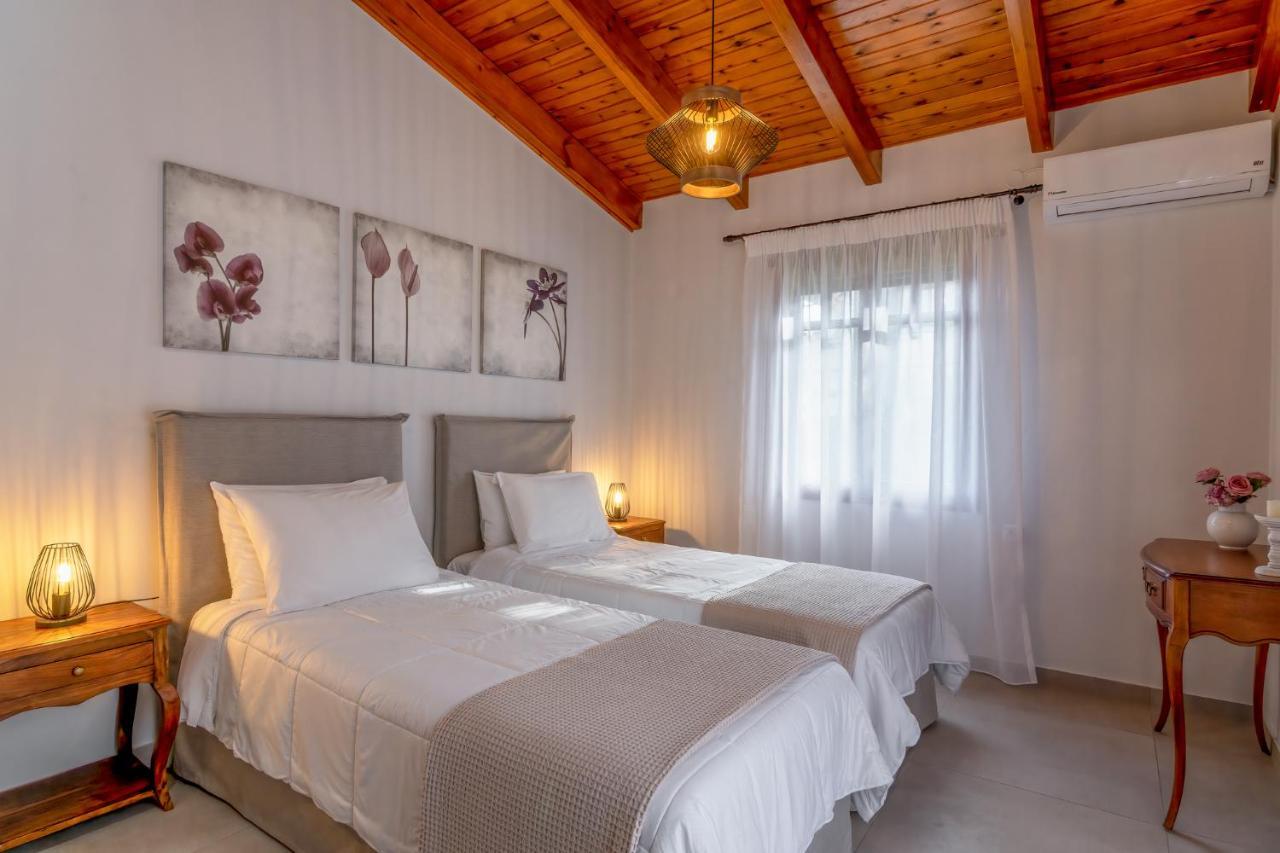 Alia Stone Villa-Ideal For Families-Heated Pool Nohia Exteriér fotografie