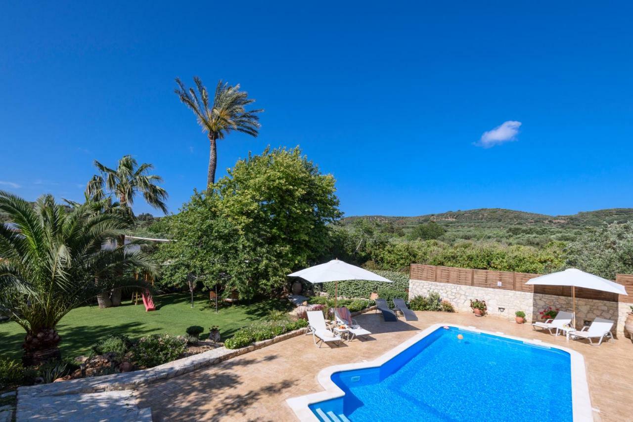 Alia Stone Villa-Ideal For Families-Heated Pool Nohia Exteriér fotografie