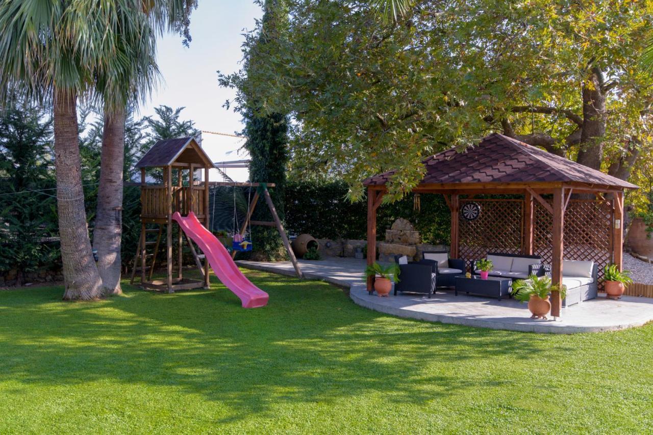 Alia Stone Villa-Ideal For Families-Heated Pool Nohia Exteriér fotografie